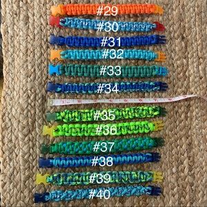 🚻 5/$14! Parachute cord survival braided bracelet